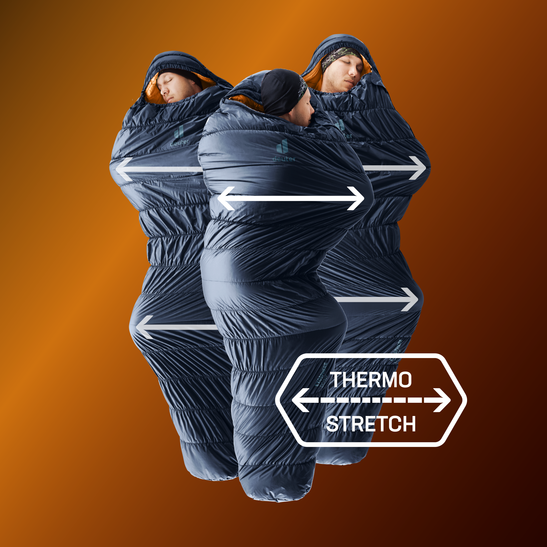 Synthetic sleeping bag Exosphere +4C/39F