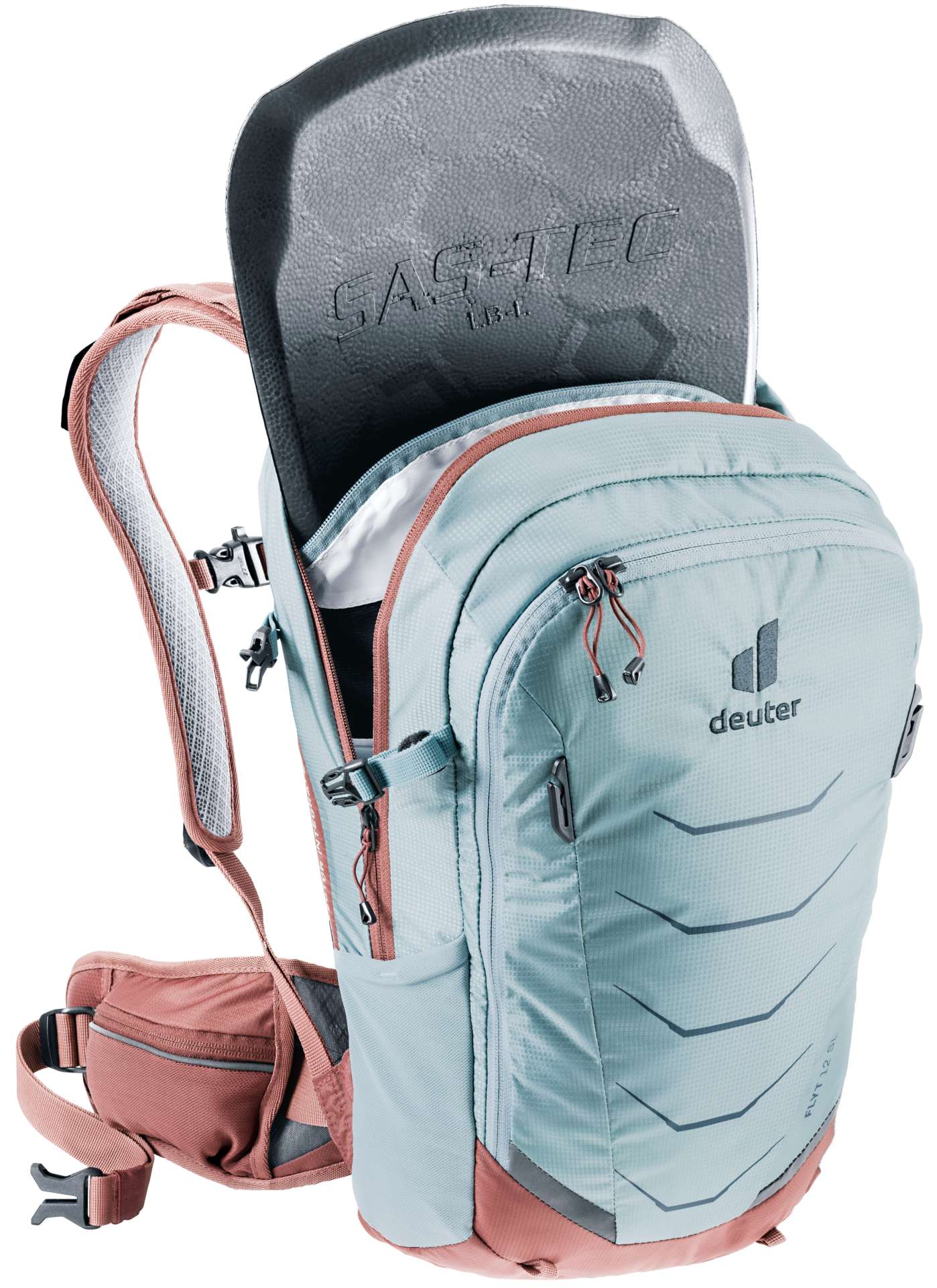 Zaino Deuter Flyt 12 SL - Protettivo SAS-TEC, Per Ciclismo, Taglia Donna - Foto 4