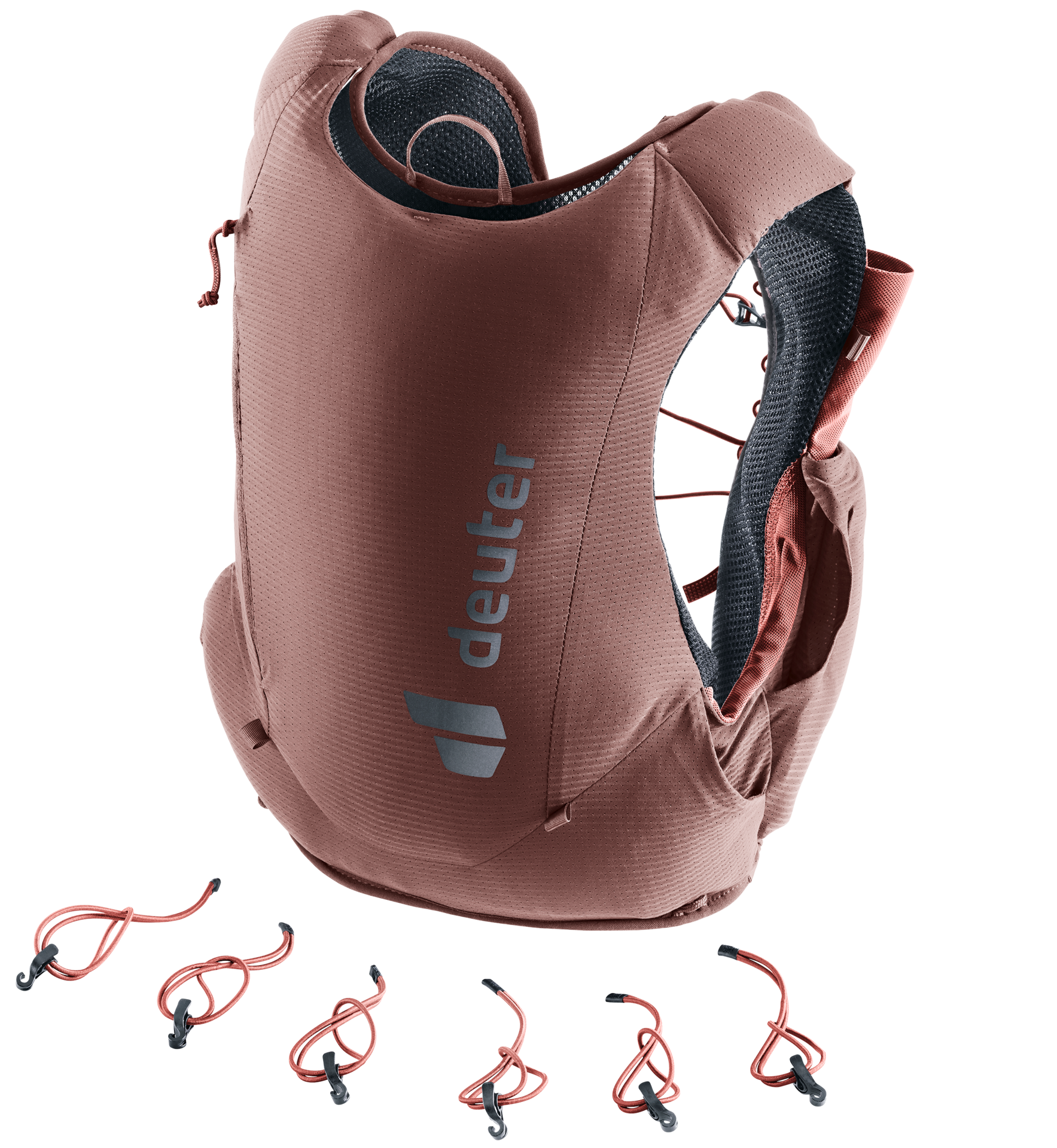 Gilet Da Trail Running Deuter Traick 9 - Uomo, Leggero, Traspirante, Con Tasche Per Borracce E Attrezzatura