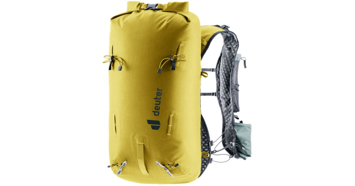 deuter イエロー ロールトップリュック deuter Vertrail 16 | Mountaineering backpack