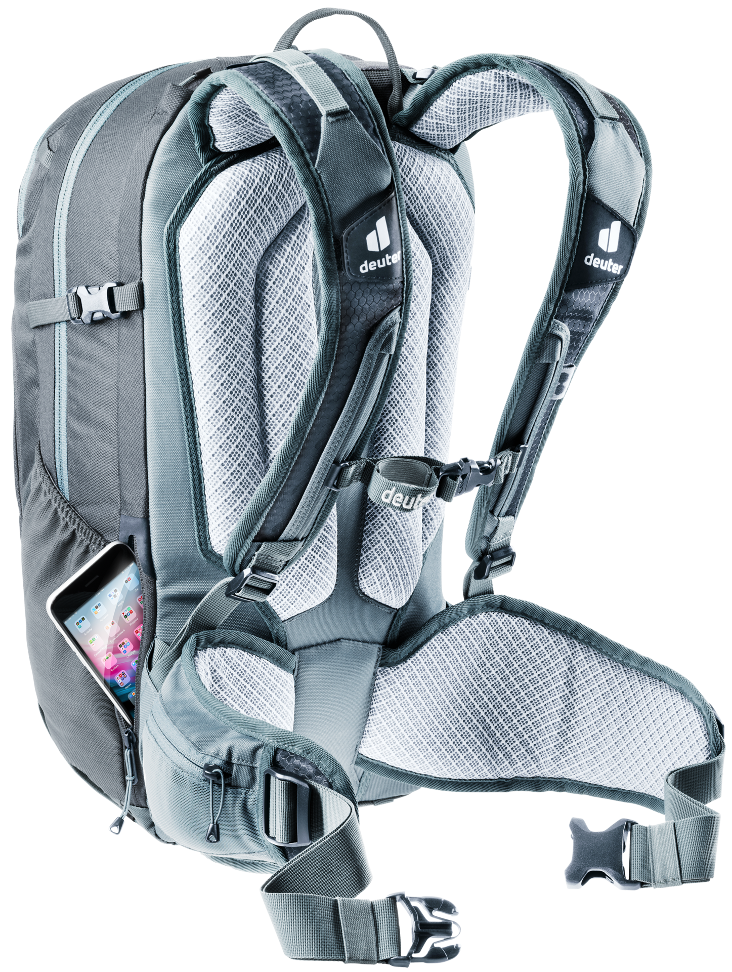 ドイター　アタック 20　グラファイト スポーツ・アウトドア用　バックパック deuter Attack 20 | Bike backpack