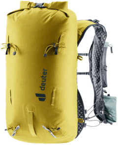 deuter イエロー ロールトップリュック deuter イエロー ロールトップリュック