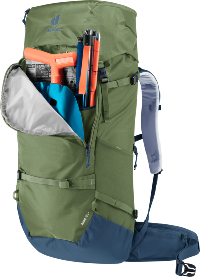 Sac à dos de randonnée raquettes Rise 34+