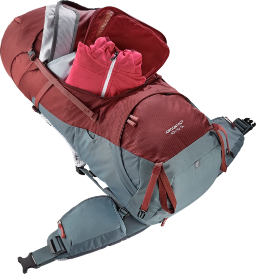 Backpacking packs Aircontact 40 + 10 SL