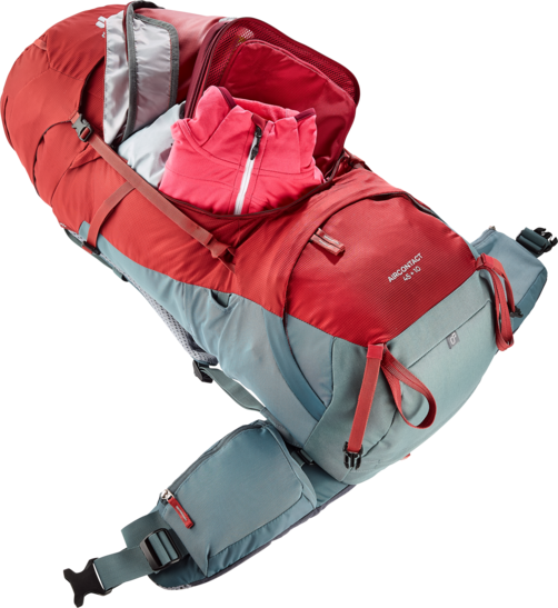 Backpacking packs Aircontact 45 + 10 