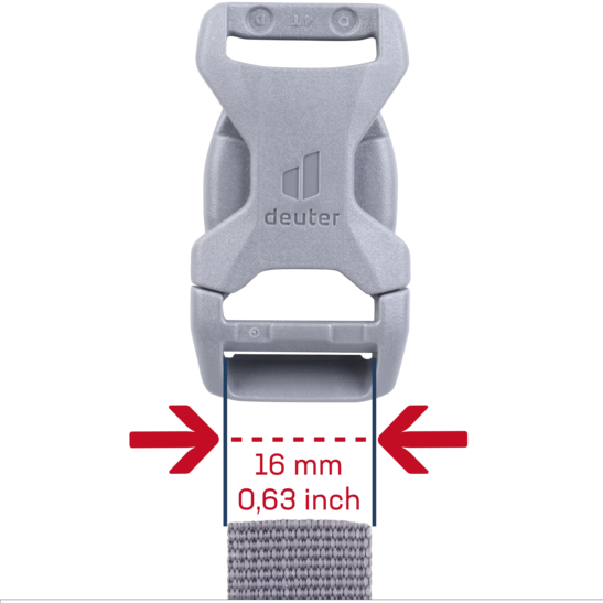 Rucksack Ersatzteil Schnalle 16 mm