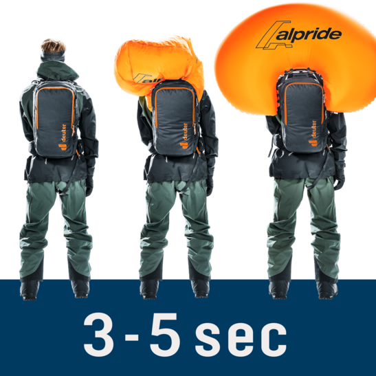 Avalanche backpack Alproof Ride 18