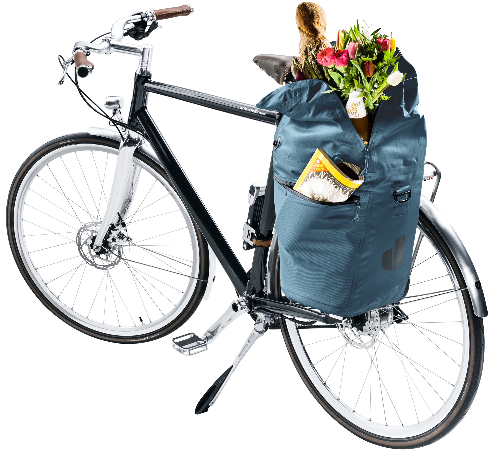 ドイター（0248）マインハッタン 17+10L（インク）自転車用 サイドバッグ ドイター（0248）マインハッタン 17+10L（インク）自転車用 サイドバッグ