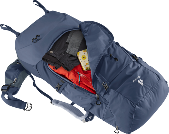 Trekking backpack Aircontact Core 60+10 SL