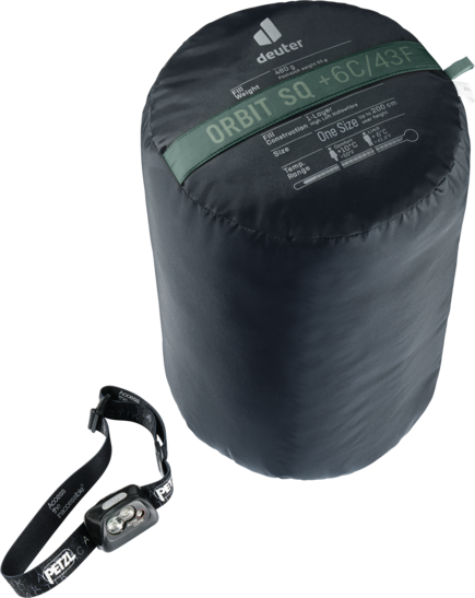Synthetic sleeping bag Orbit SQ +6C/43F