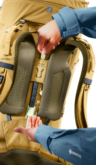 Backpacking packs Aircontact Core 60+10