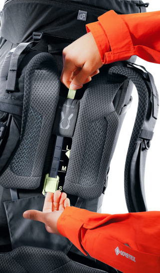 Backpacking packs Aircontact Core 60+10