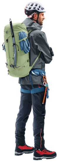 Mountaineering backpack Guide 34+6