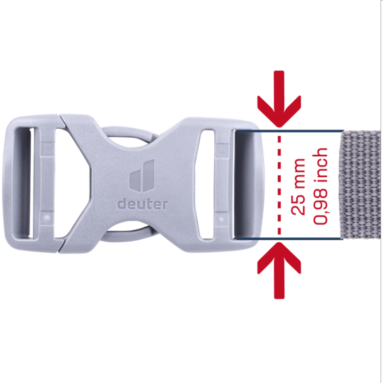 Spare part Buckle 25 mm