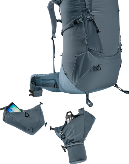 Backpacking packs Aircontact Core 70+10