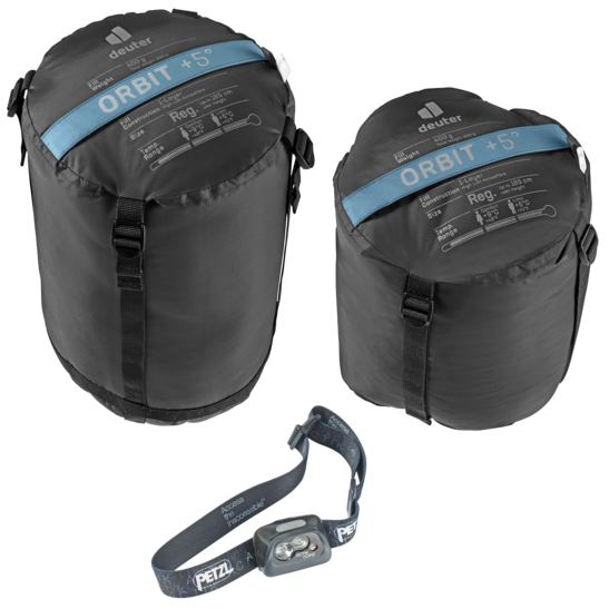 Sac de couchage synthétiques Orbit +5°