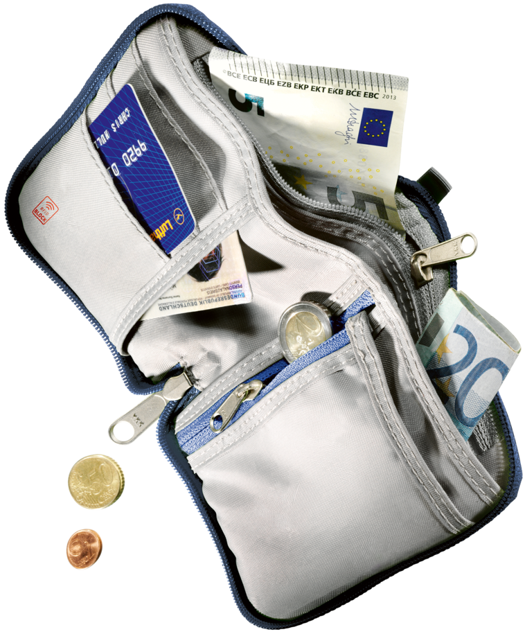 Travel item Zip Wallet RFID BLOCK