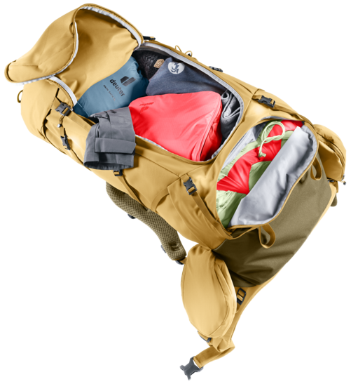 Backpacking packs Aircontact Core 55+10 SL