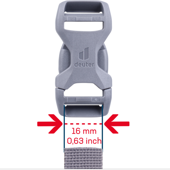 Rucksack Ersatzteil Schnalle D 16 mm