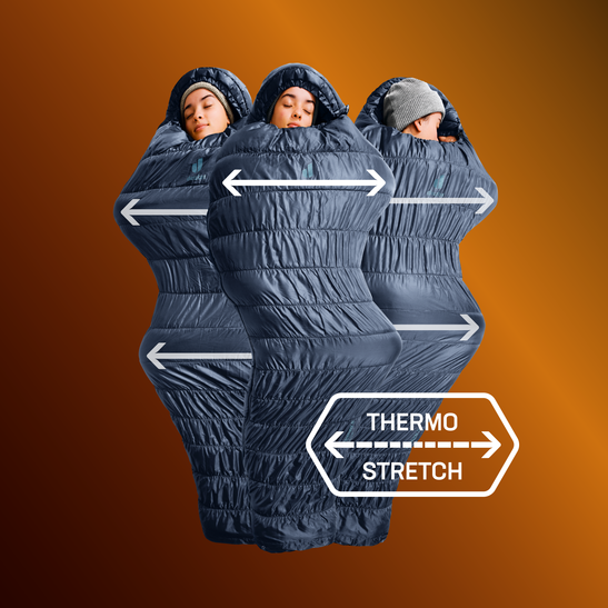 Sac de couchage synthétiques Exosphere SL +4C/39F