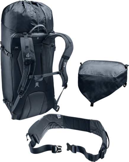 Mountaineering and Climbing backpack Guide 34+8