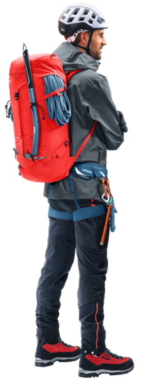 Mountaineering backpack Guide 34+6