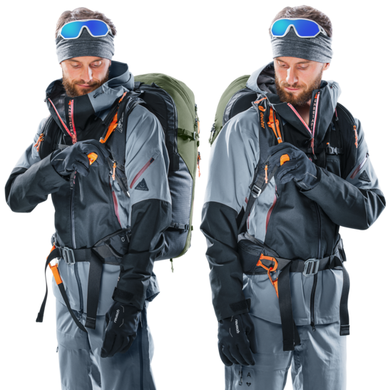 Avalanche backpack Alproof Tour 38+5