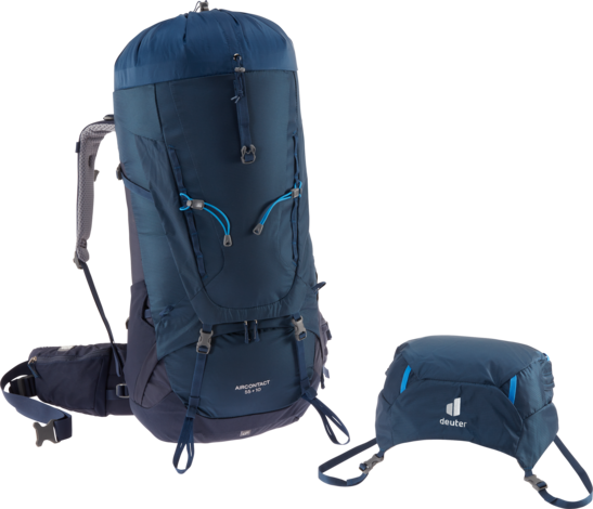 Backpacking packs Aircontact 55 + 10 