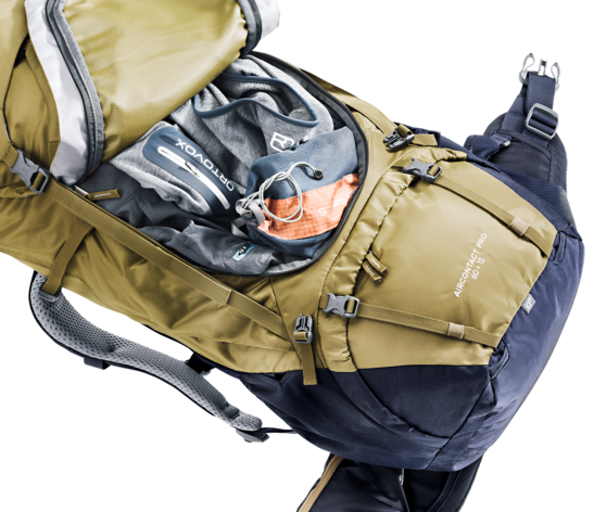Backpacking packs Aircontact PRO 60 + 15 