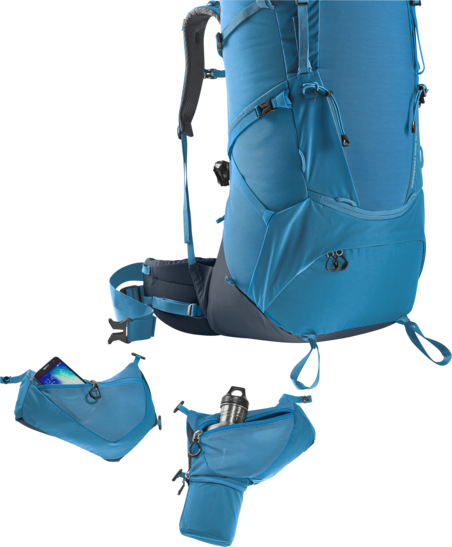 Backpacking packs Aircontact Core 60+10